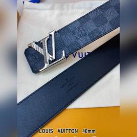 LV Кожаный ремень из цельного литого металла, кожа оригинального 