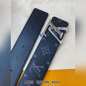 LV Кожаный ремень из цельного литого металла, кожа оригинального