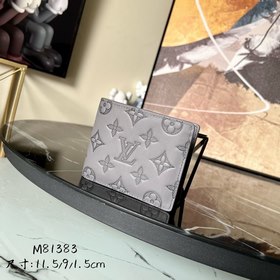 LV Модель M81383 Новый мужской кошелек Новый кошелек Multiple из