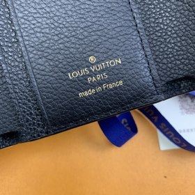 LV Zoé кошелек, модель M62935, черный Кошелек Zoé изготовлен из м