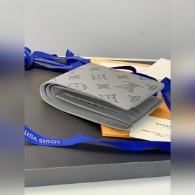 LV Multiple кошелек, модель M81383, серый Кошелек Multiple из ко