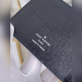 Короткий кожаный бумажник LV Grey Flower Названный в честь Slend