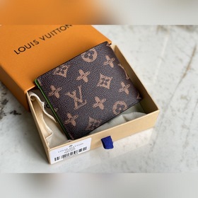 LV Модель M81257 Кошелек для денег с коротким ремнем из серии Mon