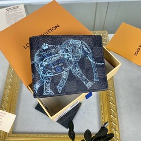 LV  Модель： N64602 Мужской кошелек Новый кошелек из парусины с