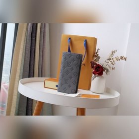 LV BRAZZA Кошелек Модель M81335 Элегантный дизайн в сочетании с ч