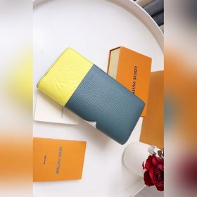 LV Brazza Кошелек Модель M81440 Сшитый из гладкой кожи кожи Tauri
