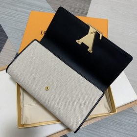 LV Модель M81305 Кожаный кошелек Эта модель изготовлена из мягко