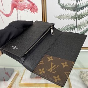 Кошелек LV Brazza, модель M69410 Этот кошелек Brazza выполнен из