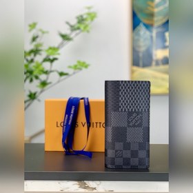 LV BRAZZA Кошелек Модель N60436 Большой черный Этот кошелек Braz