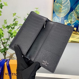 LV BRAZZA Кошелек Модель N60436 Большой черный Этот кошелек Braz