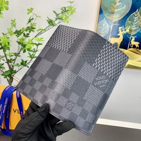 LV BRAZZA Кошелек Модель N60436 Большой черный Этот кошелек Braz