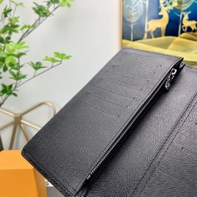LV BRAZZA Кошелек Модель N60436 Большой черный Этот кошелек Braz