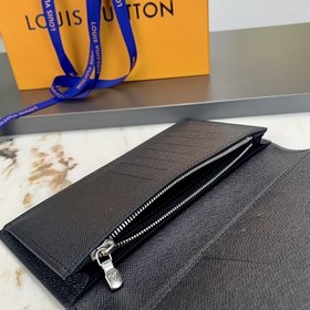 LV BRAZZA Кошелек Модель N60436 Большой черный Этот кошелек Braz