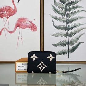 Louis Vuitton Артикул M69787 Черный Кожа Этот кошелек Zippy изг