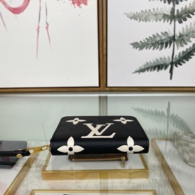 Louis Vuitton Артикул M69787 Черный Кожа Этот кошелек Zippy изг