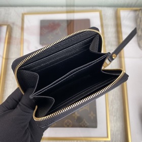 Louis Vuitton Артикул M69787 Черный Кожа Этот кошелек Zippy изг