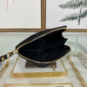 Louis Vuitton Артикул M69787 Черный Кожа Этот кошелек Zippy изг