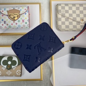 Louis Vuitton, модель M60740, кожа Этот классический кошелек Zipp