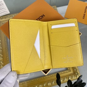 LV Модель： N64602 Мужской кошелек Новый кожаный кошелек с шелк