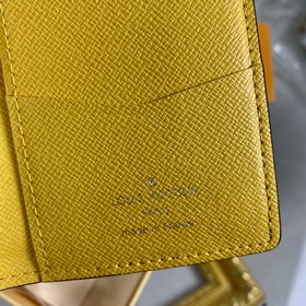 LV Модель： N64602 Мужской кошелек Новый кожаный кошелек с шелк
