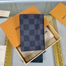 LV Модель N60431 Кошелек для мелочи карт Damier Distorted из пар