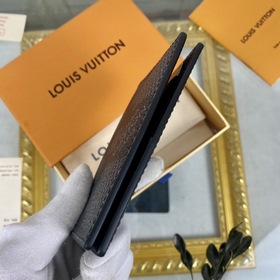 LV Модель N60431 Кошелек для мелочи карт Damier Distorted из пар