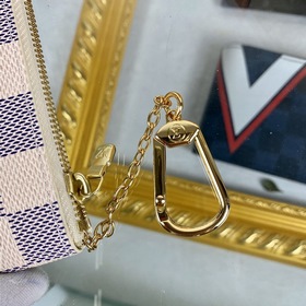 LV белый брелок-кошелек N62659, N62658, M62650, N62651 Импортный