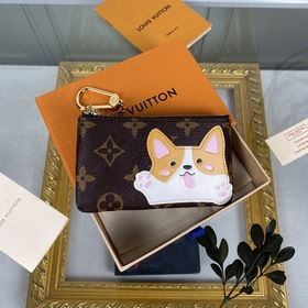 LV Модель： M62650 Кожий кошелек Элегантный и практичный маленьки