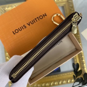 LV Модель： M62650 Кожий кошелек Элегантный и практичный маленьки