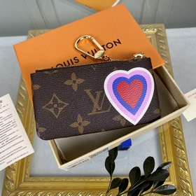 LV Модель： M62650 Красный кошелек Элегантный и практичный кожаный