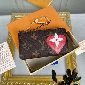LV Модель： M62650 Красный кошелек Элегантный и практичный кожаный