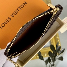 LV Модель： M62650 Красный кошелек Элегантный и практичный кожаный