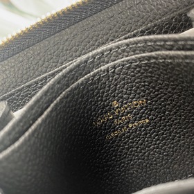 LV Модель： M60574 Черный Zippy кошелек на молнии Этот классически