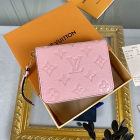 LV Модель： M60574 Розовый Кошелек Zippy на молнии Этот классическ