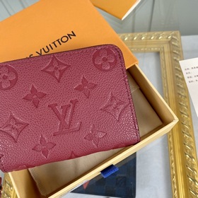 LV Модель： M60574 Фиолетовый кошелек Zippy на молнии Этот классич