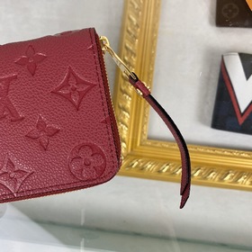 LV Модель： M60574 Фиолетовый кошелек Zippy на молнии Этот классич