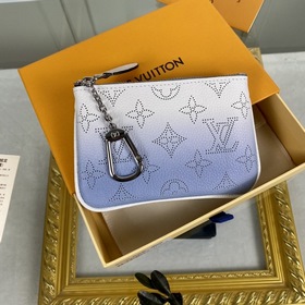 LV Модель： M69508, градиентный синий, кошелек Zippy Мягкая кожа M