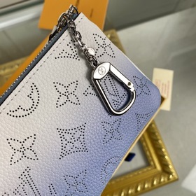 LV Модель： M69508, градиентный синий, кошелек Zippy Мягкая кожа M