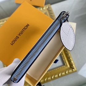 LV Модель： M69508, градиентный синий, кошелек Zippy Мягкая кожа M