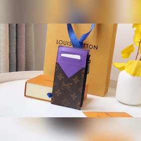 LV Модель 81627 Карман для карт на молнии Держатель для монет отл