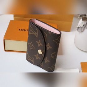 LV Кошелек для мелочи Модель M62361 Золотая застежка Компактный,