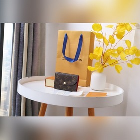 LV Кошелек для мелочи Модель M62361 Золотая застежка Компактный,