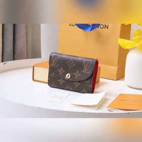 LV Кошелек для мелочи Модель M62361 Золотая застежка Компактный,