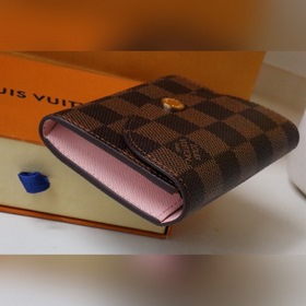 LV Кошелек для мелочи Модель M62361 Золотая застежка Компактный,