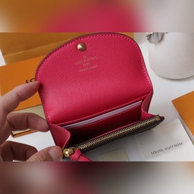 LV Кошелек для мелочи Модель M62361 Золотая застежка Компактный,