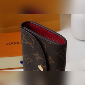 LV Кошелек для мелочи Модель M62361 Золотая застежка Компактный, 