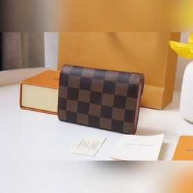 LV Кошелек для мелочи Модель M62361 Золотая застежка Компактный,
