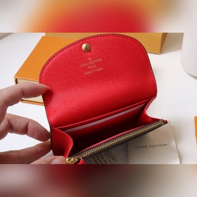 LV Кошелек для мелочи Модель M62361 Золотая застежка Компактный, 