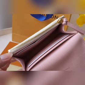 LV Кошелек для мелочи Модель M62361 Золотая застежка Компактный, 