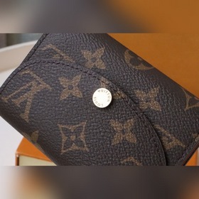 LV Кошелек для мелочи Модель M62361 Золотая застежка Компактный,